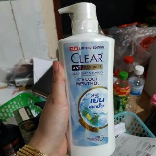 Dầu gội Clear hương Bạc hà