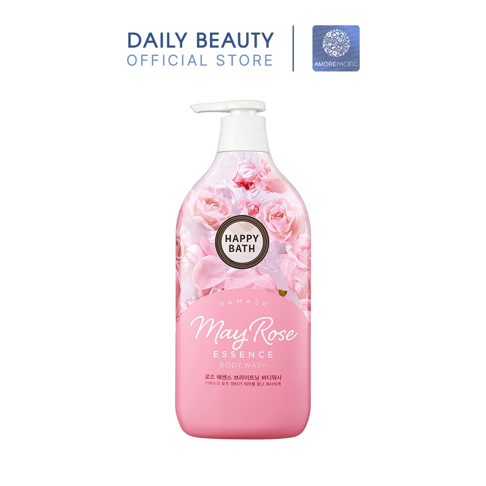  Sữa Tắm Happy Bath Rose Essence Brightning Body Wash 900g