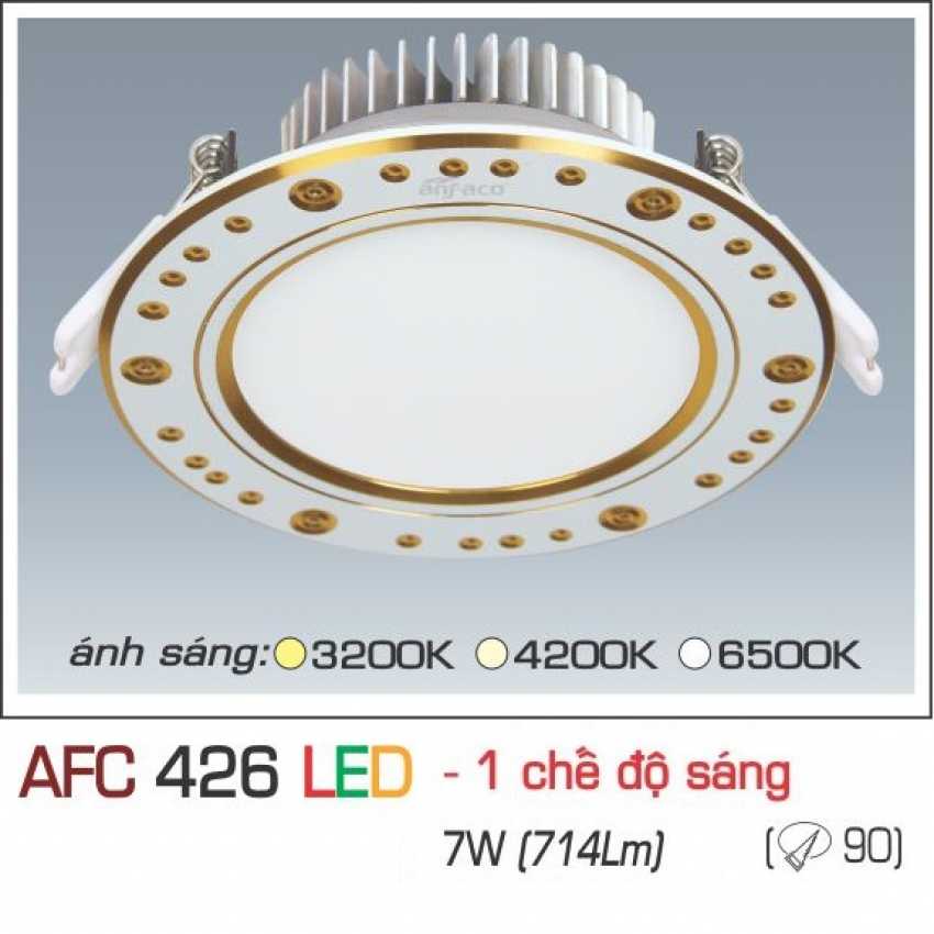 Đèn LED âm trần downlight Anfaco AFC 426