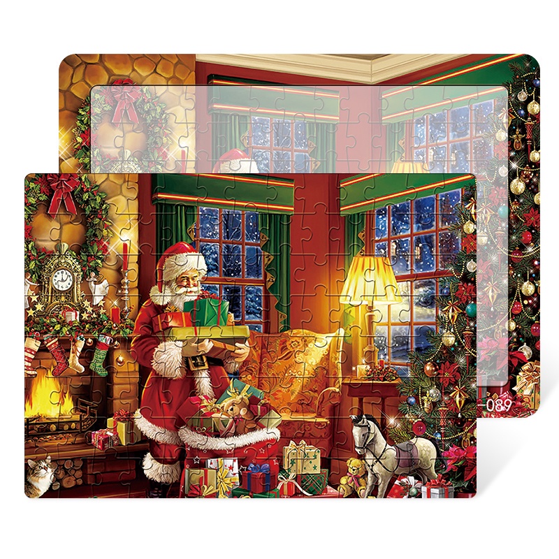 Bộ 104-89 Miếng Đồ Chơi Xếp Hình Hoạt Hình Cho Bé