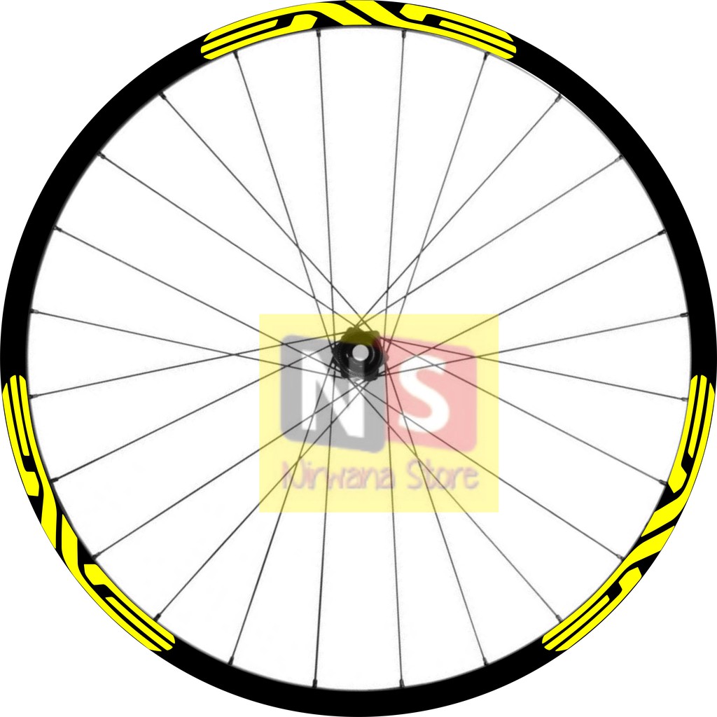 Decal Dán Vành Bánh Xe Đạp