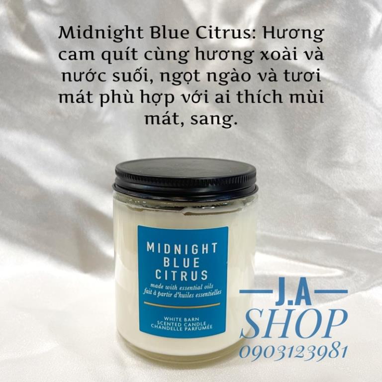 Nến Thơm 1 Bấc Bath & Body Works - Nhiều Mùi Thơm & Hot 198g MH Store