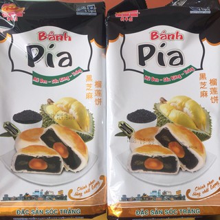 Bánh pía mè đen-sầu riêng-trứng (540gr)