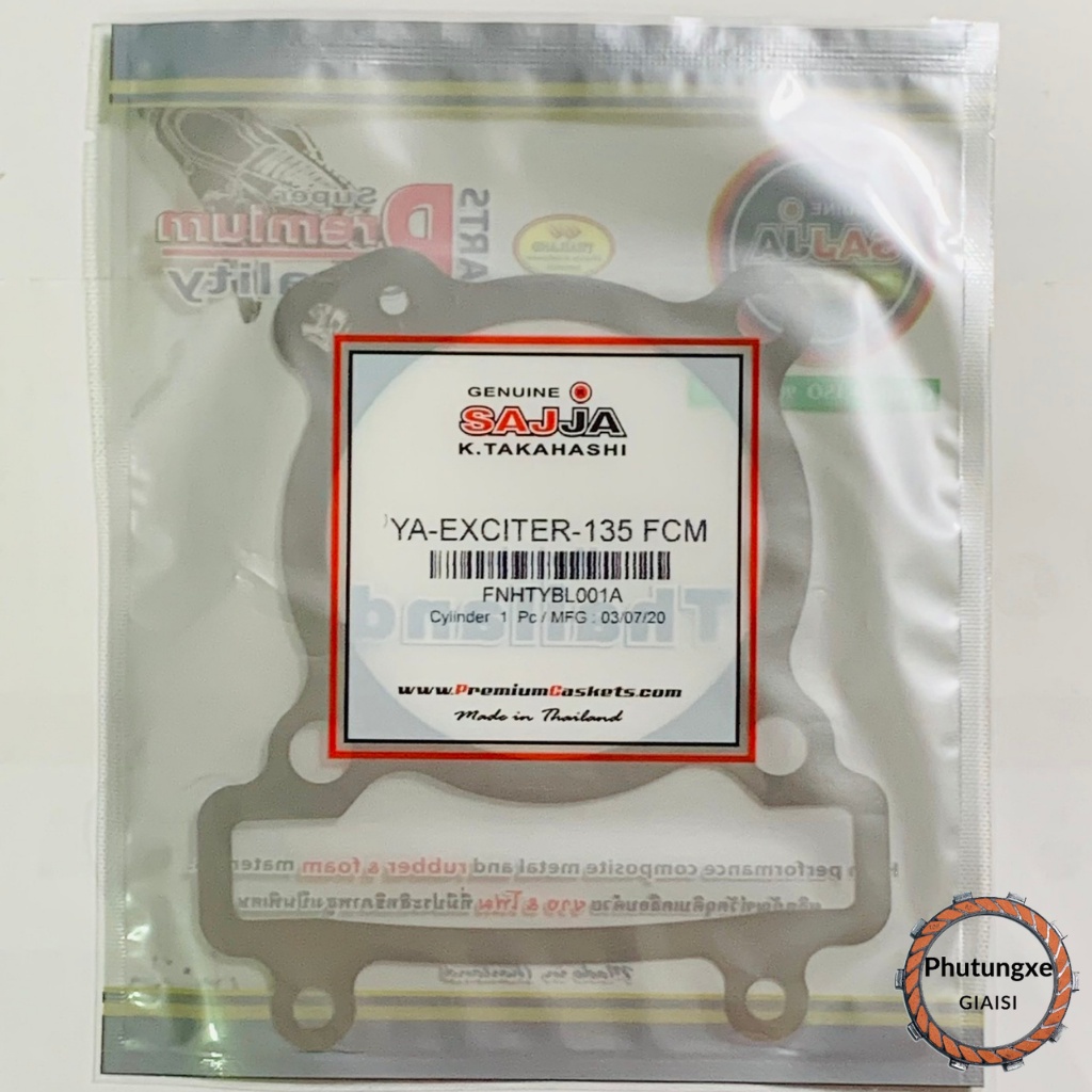 Ron xianh , ron chân lòng , EXCITER 135 FCM , FCCI , Thailand , không dùng keo