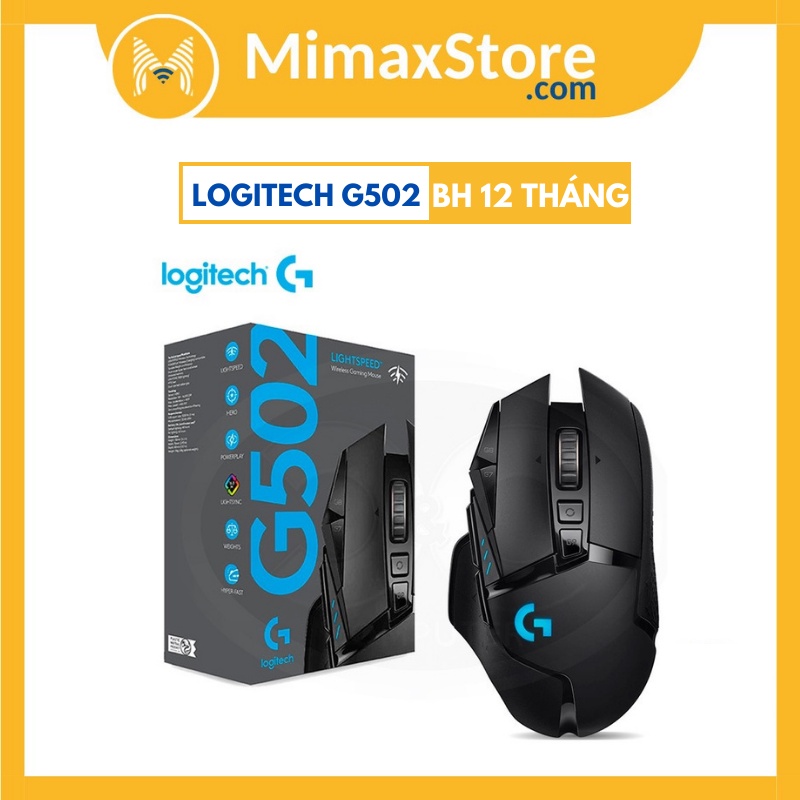 [Hoả Tốc - HCM] Chuột Gaming Có Dây Logitech G502 Hero | Hàng Chính Hãng | Bảo hành 12 tháng | Mimax Store