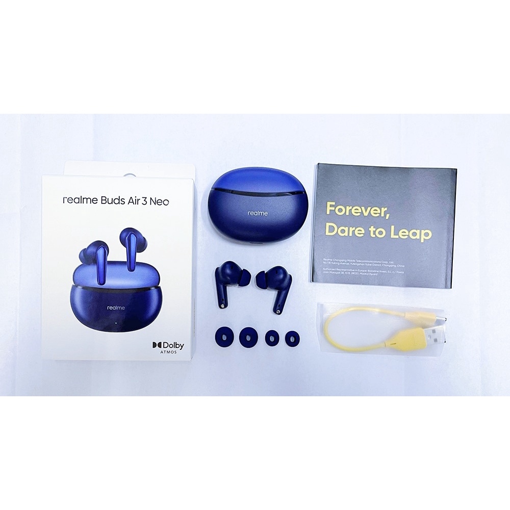 Tai Nghe Nhét Tai realme buds Air 3 neo Sử Dụng Pin 30 Tiếng AI ENC Giảm Tiếng Ồn Chống Thấm Nước IPX5 Chất Lượng Cao 88MS