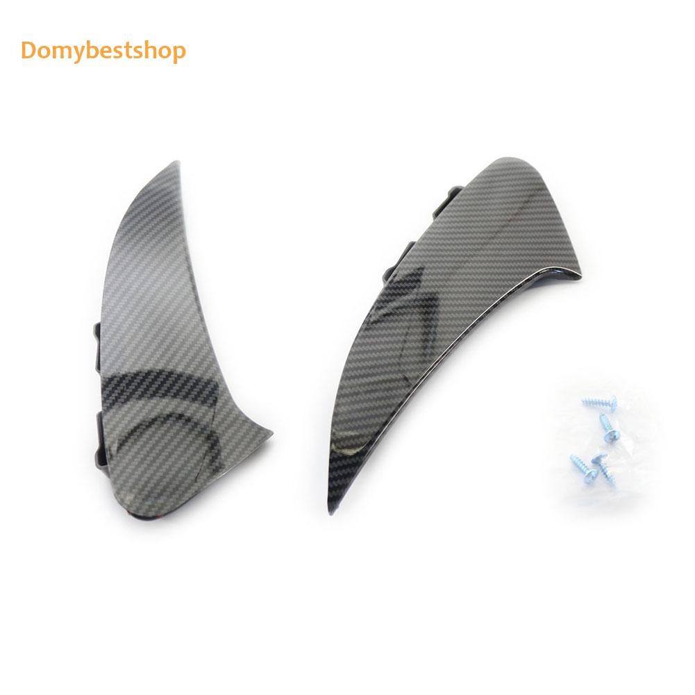 Domybestshop Rear Sport Bumper Vent Canards for Mercedes W118 20-21 Carbon Fiber Look