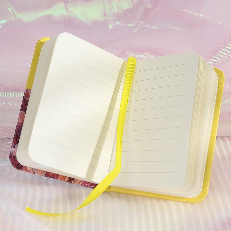 Sổ Tay Mini Khổ A7 80 Tờ Họa Tiết Dễ Thương Phong Cách Hàn Quốc