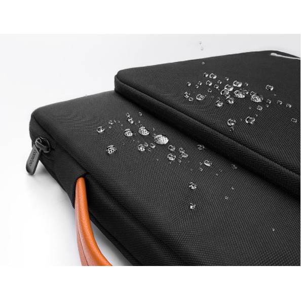 TÚI XÁCH CHỐNG SỐC TOMTOC (USA) BRIEFCASE MACBOOK PRO 13 INCH màu đen | BigBuy360 - bigbuy360.vn