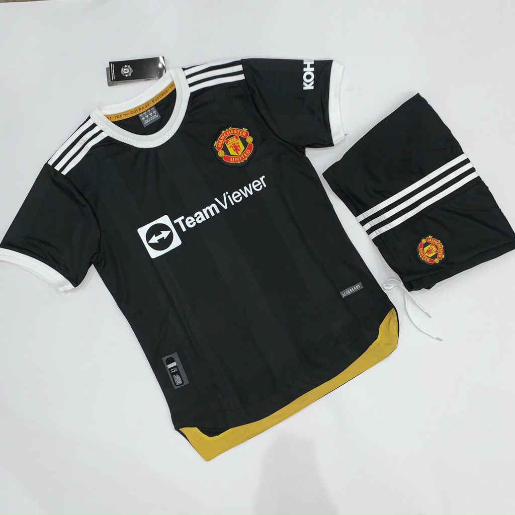 Bộ Quần Áo Bóng Đá Manchester (MCTU) Các Mẫu Mới Về Cực Chất - Đồ Thể Thao Nam Vải Gai Thái pp Bởi Be Happy Sport