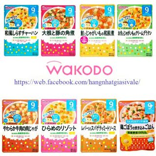 CHÁO ĂN DẶM NHẬT WAKODO ĐỦ VỊ ( 7, 9 THÁNG)