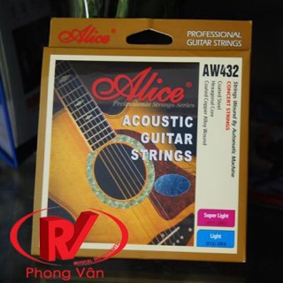 Dây Đàn Guitar Acoustic Alice AW432