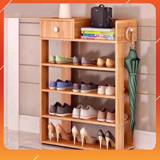 Giá để giày, Kệ Giày, kệ giầy dép - Tủ giày gỗ 5 tầng