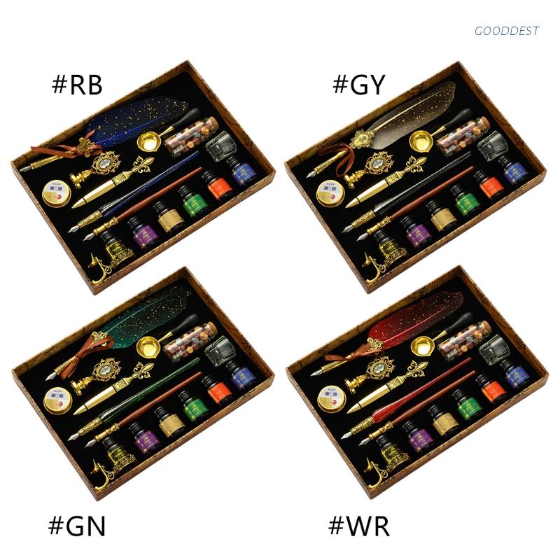 Bộ con dấu sáp thư pháp cổ điển GOO