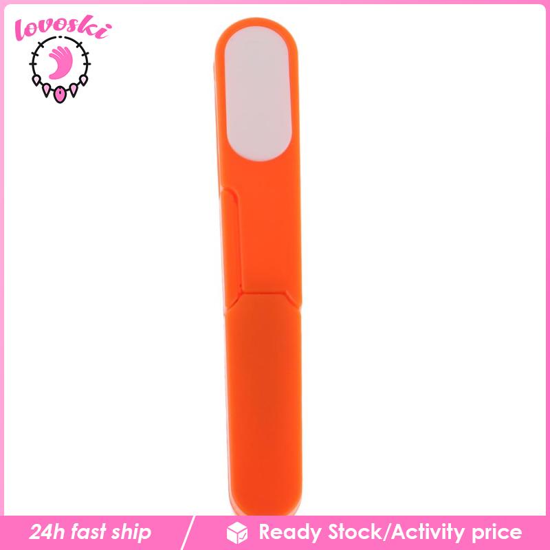 [Lovoski] Kéo Mini Cắt Chỉ Sợi Nhỏ Tay Cầm Nhựa Màu Cam