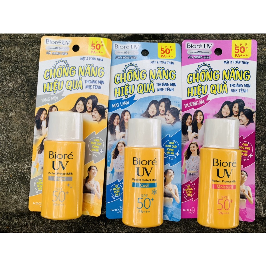 Biore Sữa Chống Nắng Bảo Vệ Da Hoàn Hảo SPF 50+ PA +++ 25ML