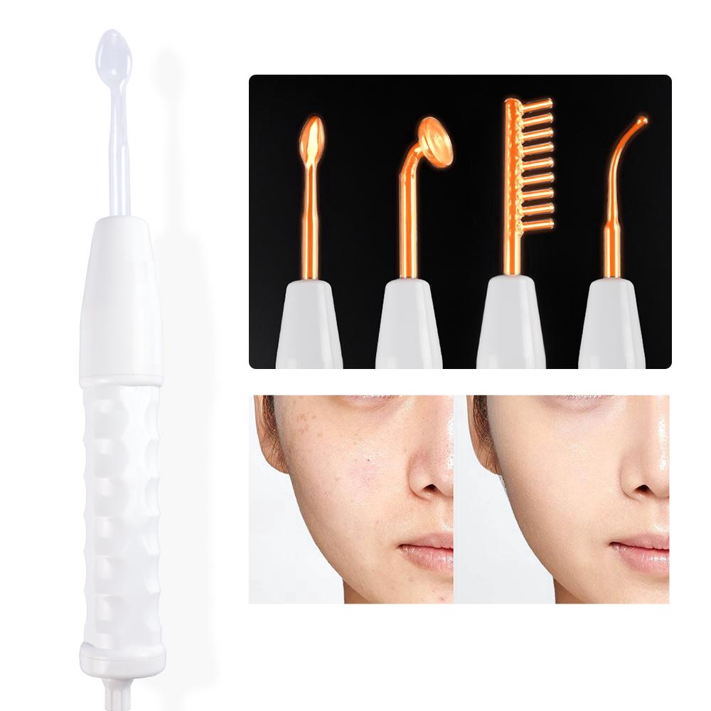 Cổ Phiếu Sẵn Sàng | Máy Mát Xa Chăm Sóc Da Mặt Tần Số Cao Tiện Dụng