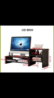 Kệ gỗ để màn hình máy tính ( loại 1 tầng)