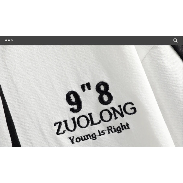 Áo Thun Có Mũ Trùm Tay Ngắn Dáng Rộng In Họa Tiết Vải cotton Thời Trang Mùa Hè Mới Cho Nam