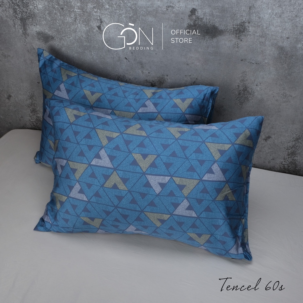 [Nhiều mẫu] 01 Vỏ Gối Nằm Gòn Bedding Lụa Tencel 60s 50x70 cm Họa Tiết | BigBuy360 - bigbuy360.vn