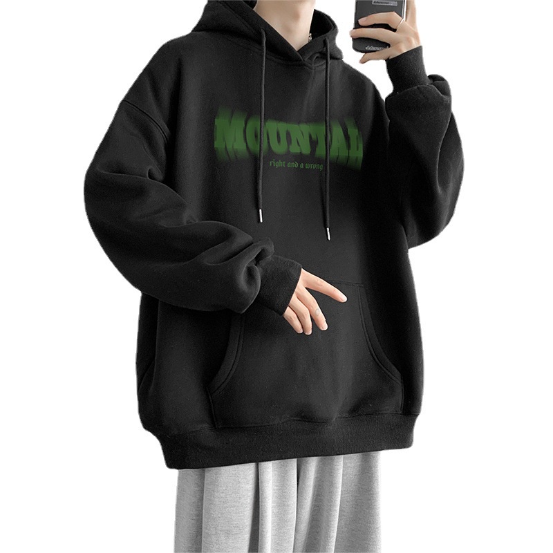 Áo Hoodie Mũ 2 Lớp Phối Chữ Sành Điệu Ulzzang Trẻ Trung Năng Động, Nỉ Mịn 2 Lớp Dày Dặn Ấm Áp Trend 2022