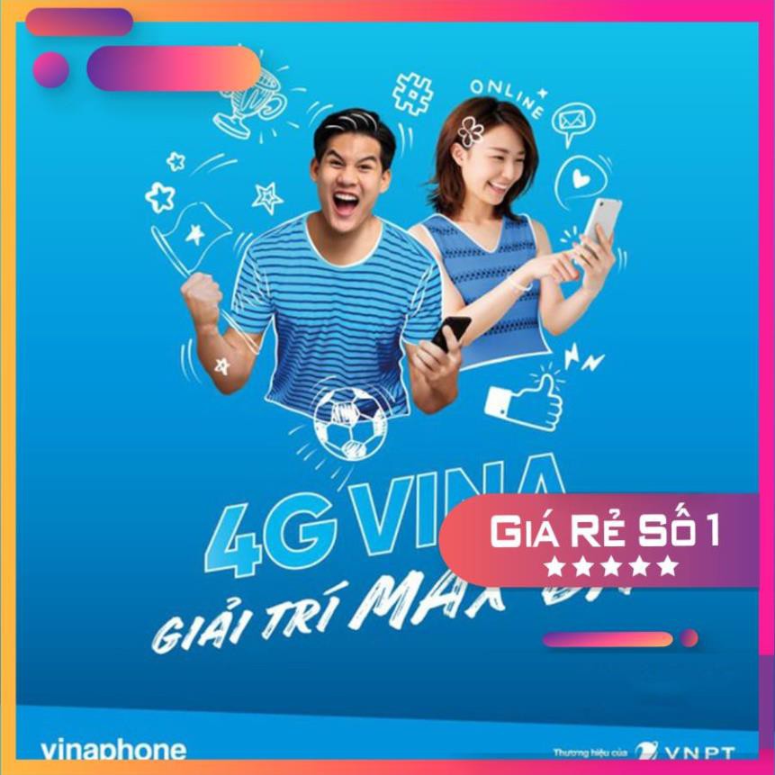 [ GIÁ GỐC ] SIM 4G VINAPHONE VD149 - D60G - VD79 MIỄN PHÍ 4G LÊN TỚI 120GB / THÁNG - Dùng Thả Ga Không Lo Về Giá