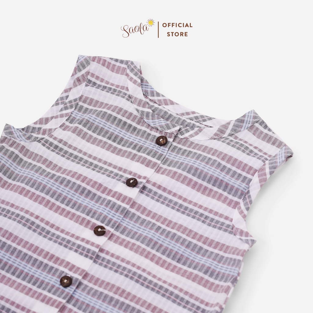 Áo Cộc Tay Mùa Hè Cho Bé - PUP TOP - TOC005 - SAOLA CLOTHING