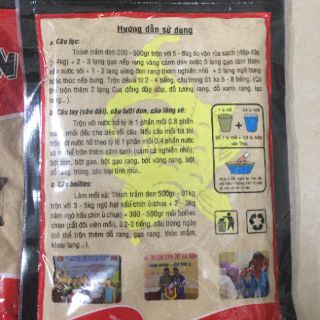Mồi câu cá Trắm đen Hùng Vương (200gram)