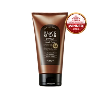 [Skinfood] Sữa Rửa Mặt Tẩy Da Chết Đường Đen Skinfood Black Sugar Pefect Scrub Foam