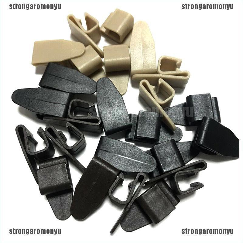 Set 8 Kẹp Cố Định Thảm Lót Sàn Xe Hơi Chống Trượt Tiện Dụng