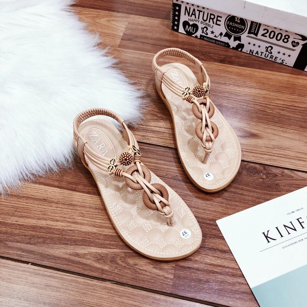 Giày sandal quai kẹp vòng khoá siêu xinh