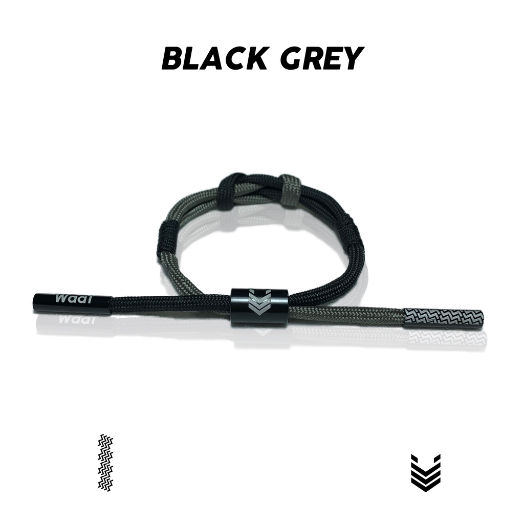 Vòng tay SS5 WaaT - Black Grey