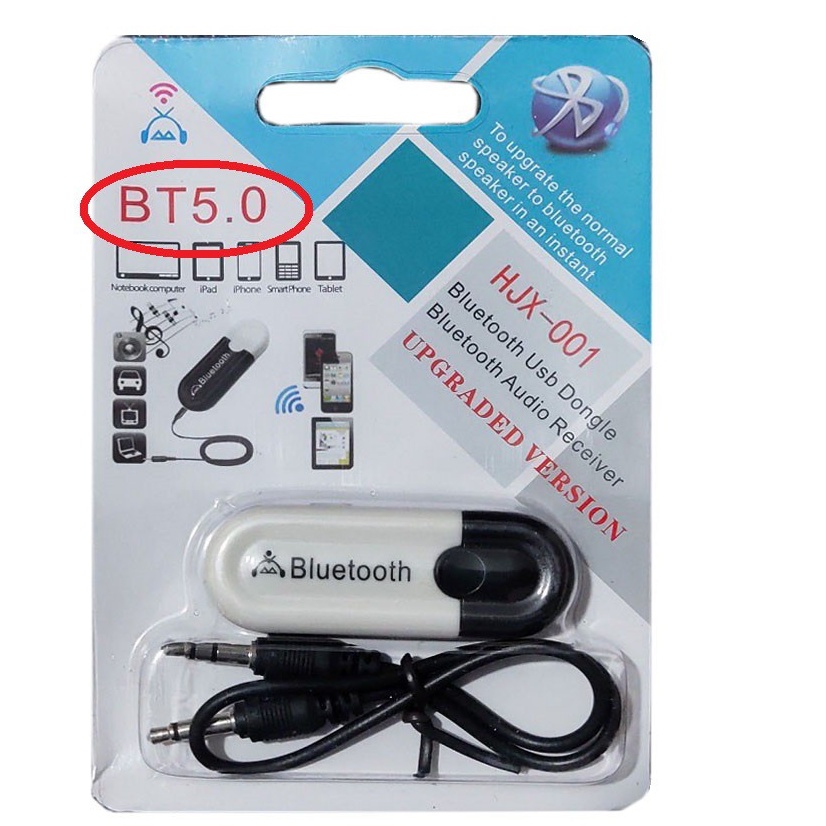 USB Bluetooth HJX-001 Tạo Bluetooth Cho Loa &amp; Amply