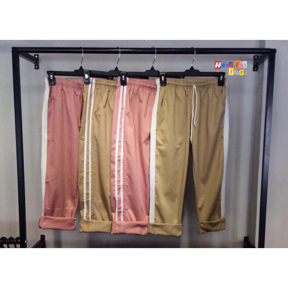 QUẦN KAKI 2 SỌC MÀU HỒNG - QUẦN KAKI 2 LINE PANTS UNISEX PINK - MM