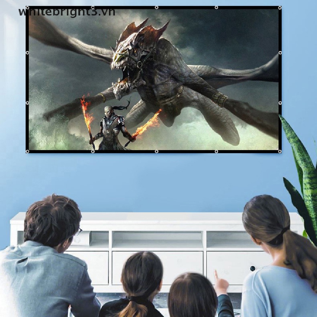 Miếng Dán Phản Quang Kích Thước 16: 9 100 / 120 / 150 inch