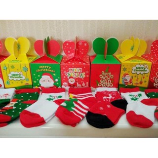 Hộp Đựng Quà noel cho bé yêu kèm quà tặng