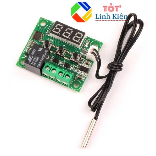 Mạch Cảm Biến Nhiệt Độ XH-W1209 Relay 12VDC