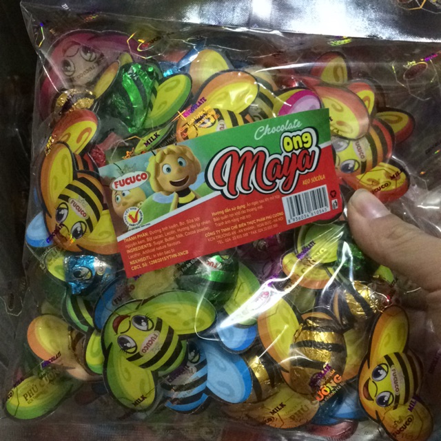 Socola ong ( cá ) gói 350 gam 56-60 con