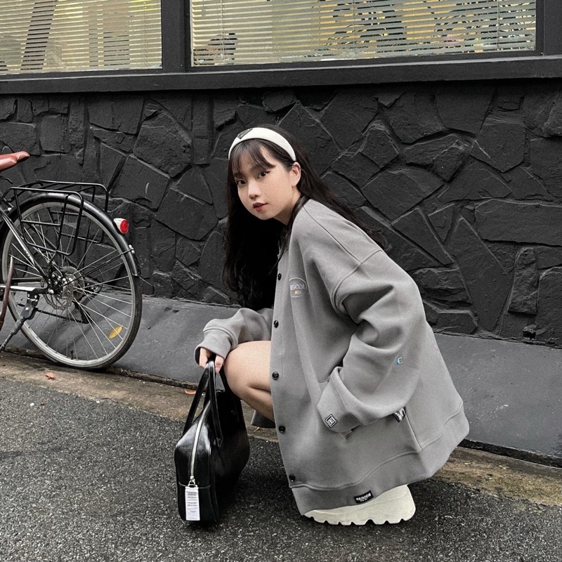 Áo Khoác Thêu Mini REGODS Unisex Form Rộng ( JACKET PIECES )