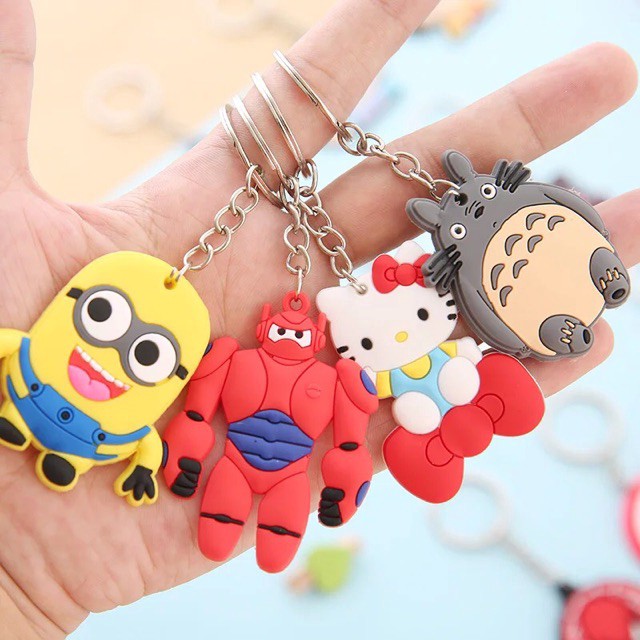 DISNEY Set 100 Móc Khóa Nhân Vật BT21 Dễ Thương