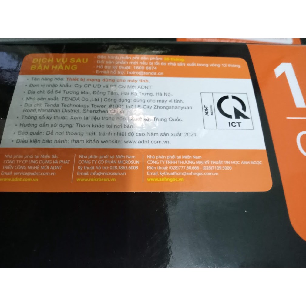 Bộ chia mạng Gigabit Tenda TEG1016D 16 cổng chuẩn 10/100/1000 Mbps