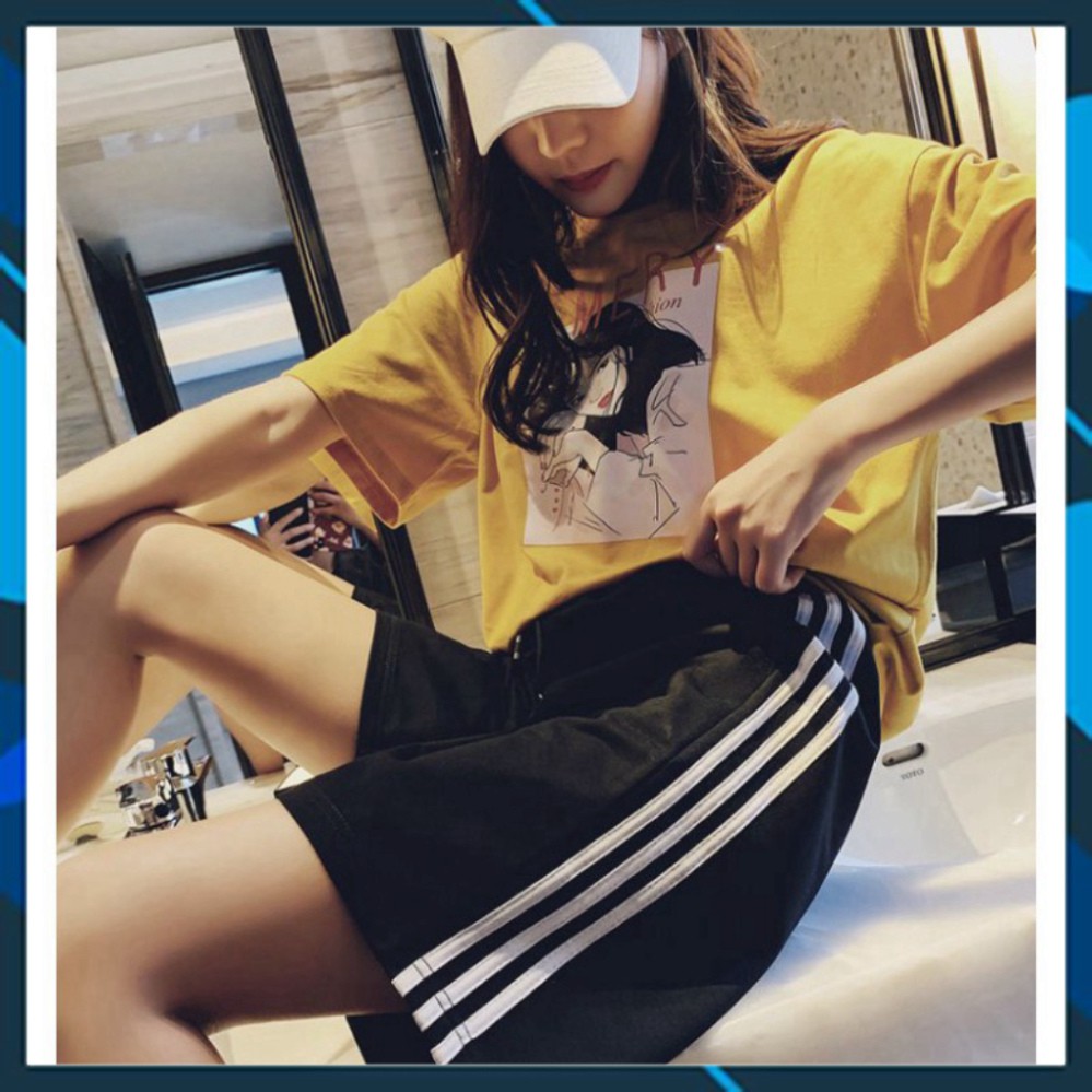 Quần SHORT thể thao 3 sọc Nam Nữ Ulzzang Unisex siêu hot | WebRaoVat - webraovat.net.vn