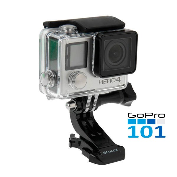 Mount gài cao chữ J cho GoPro, Sjcam, Yi Action, Osmo Action J-Mount cho GoPro và Action Camera - Gopro 101 - inoxnamkim