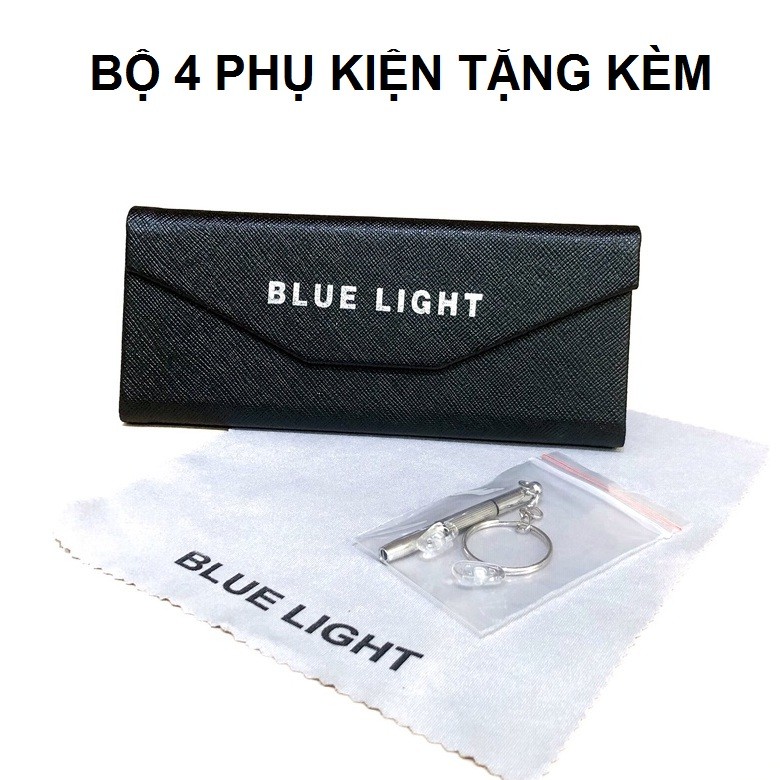 Kính Giả Cận, Gọng Kính Cận Nam Nữ Mắt Tròn Thome Browne Đen, Bạc Không Độ Hàn Quốc - BLUE LIGHT SHOP