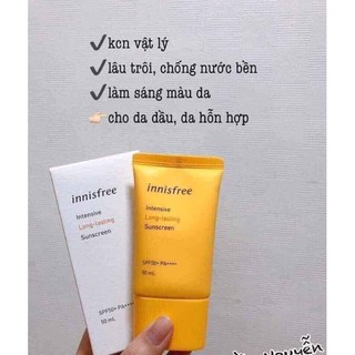 Kem chống nắng Innisfree vàng