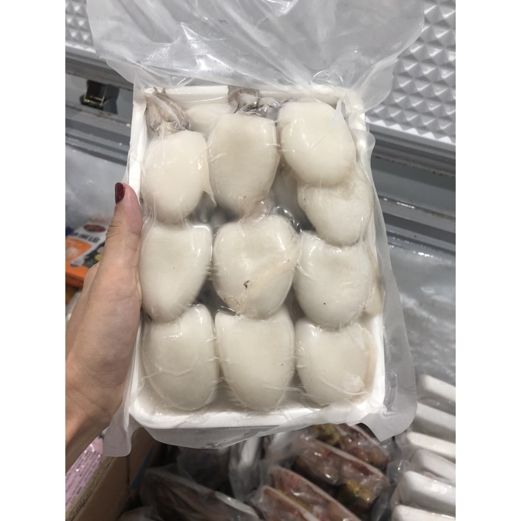Mực mai nhỏ làm sạch khay 500g