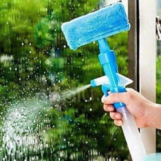 Cây lau kính kèm bình xịt