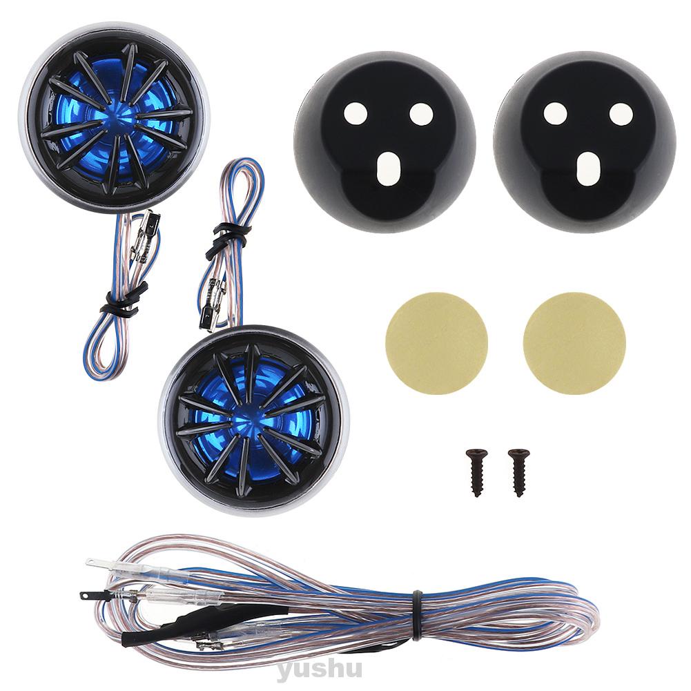 1 Cặp Loa Âm Thanh HIFI Hình Tròn Bằng ABS Dễ Lắp Đặt Cho Xe Hơi