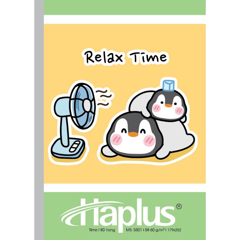 Tập 10 cuốn vở Hải tiến Haplus cao cấp 80 trang