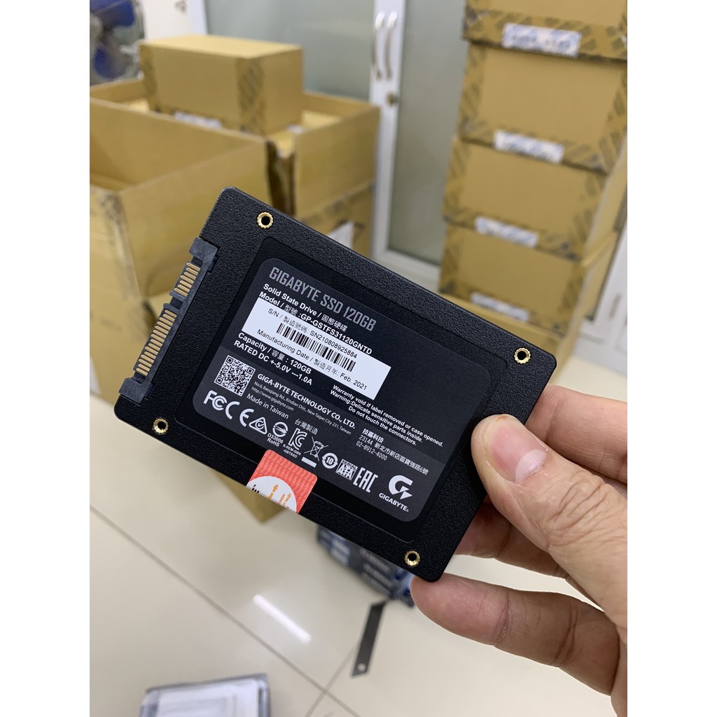 SSD Gigabyte 120GB hàng chính hãng new giá tốt phục vụ anh em | BigBuy360 - bigbuy360.vn